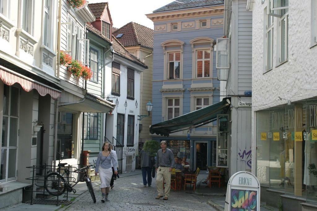 Central Location In The Heart Of Historic 베르겐 외부 사진